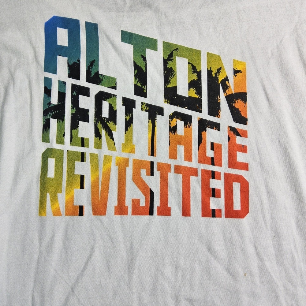 Alton Heritage Revisited T-Shirt Mens XL White Jack's Surfboards Graphic Tee NWT